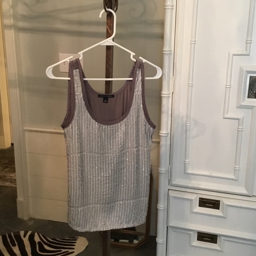 Banana Republic sequined top