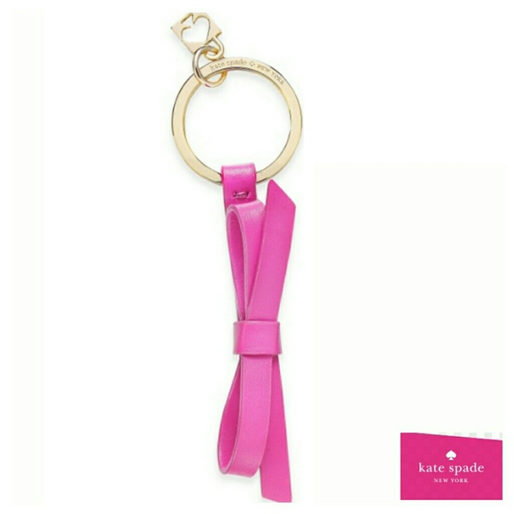 kate spade Accessories - 🆕Kate Spade Leather Bag Charm/Key Chain