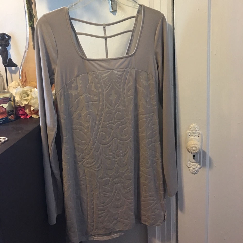 Free People velvet dress