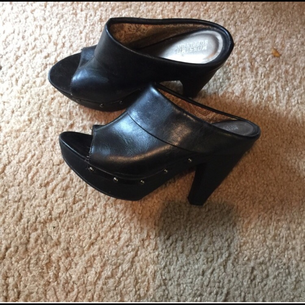 Black Mossimo Supply Co. Leather Shoes