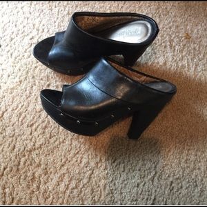 Black Mossimo Supply Co. Leather Shoes