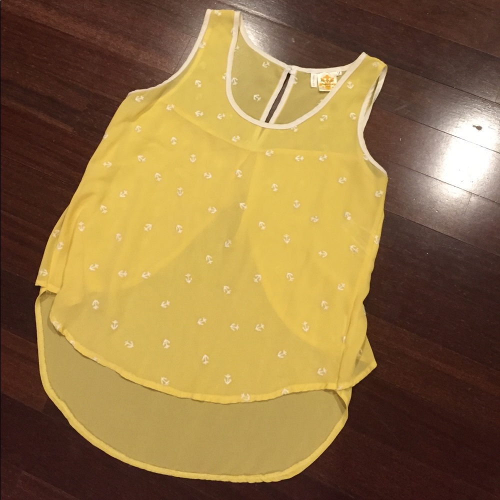 Yellow blouse