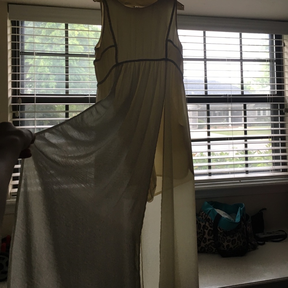Cream dress