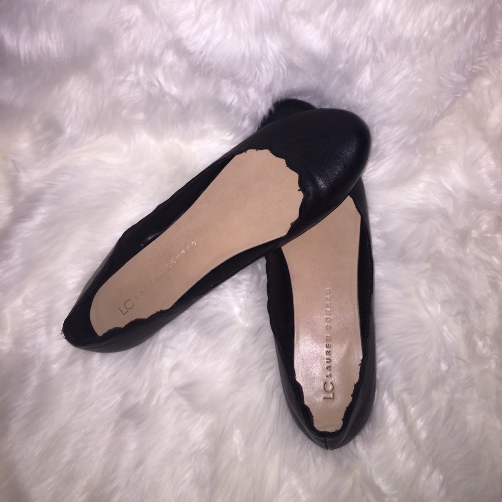 Cute black LC Lauren Conrad flats