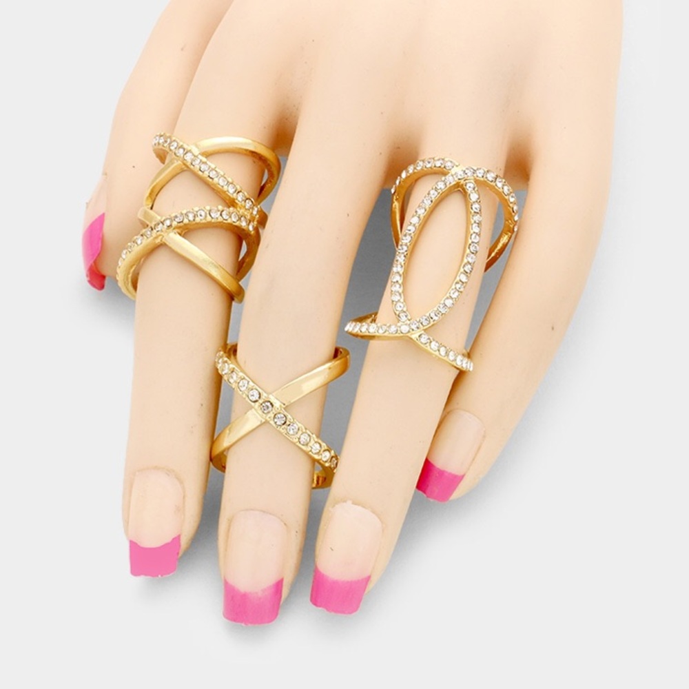 Statement Ring Set - image 1