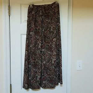 ladies paisley  skirt.