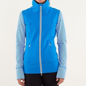 lululemon / stripe jacket