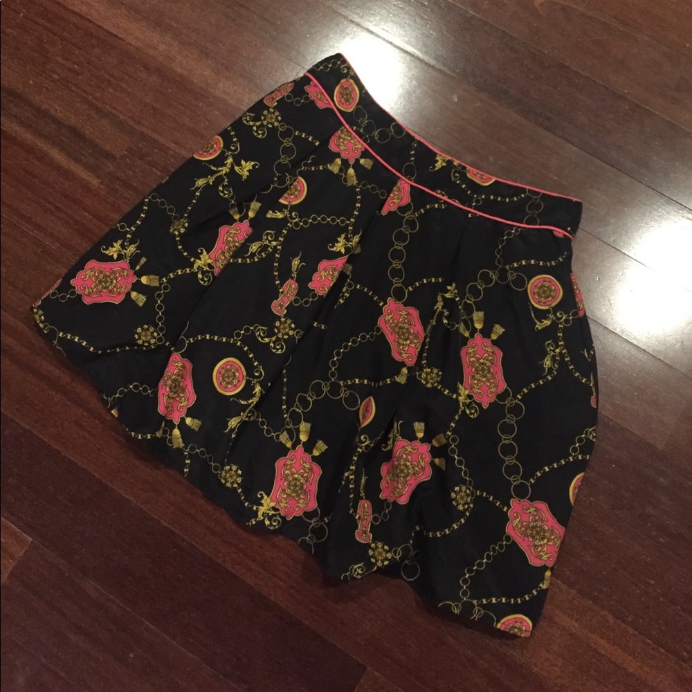 Black high waisted skirt