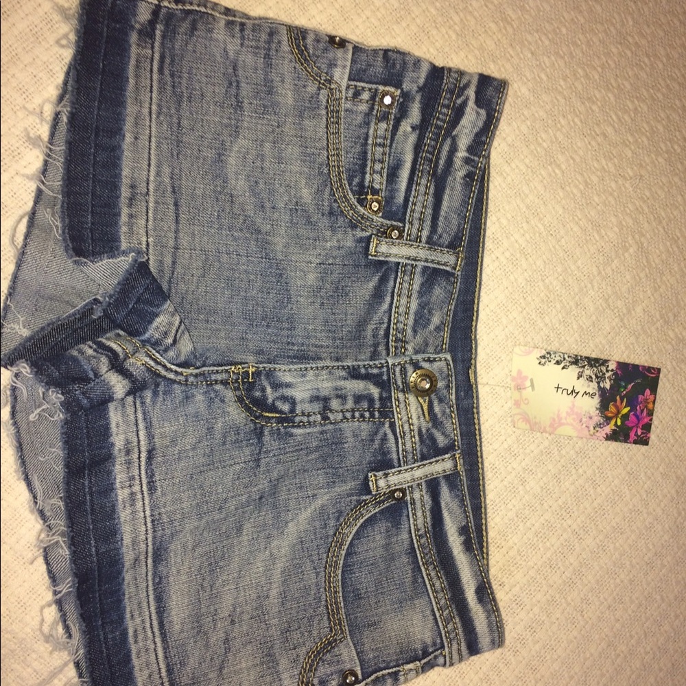 Jean shorts