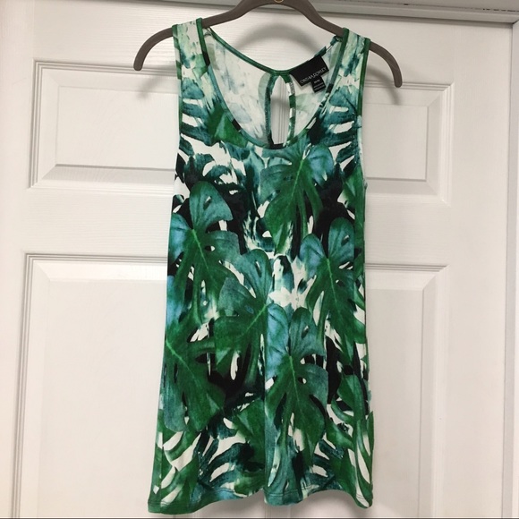 Cynthia Rowley Tops - Cynthia Rowley Palm Leaf Top