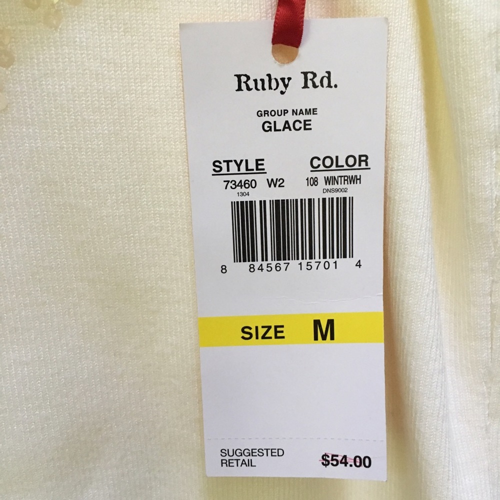 Ruby Rd. Embellished Tank Top - Picture 4 of 5