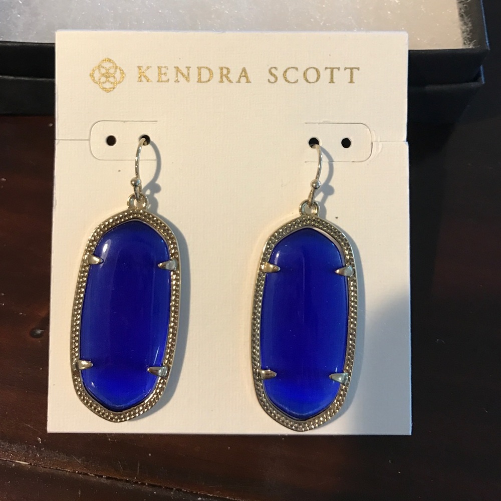 Kendra Scott Elle Earrings in Cobalt