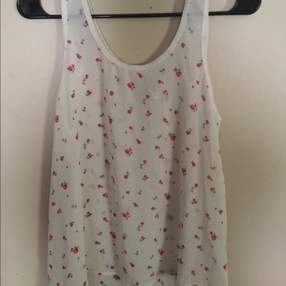 Floral tank top