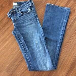 Abercrombie and Fitch Distressed Blue Jeans