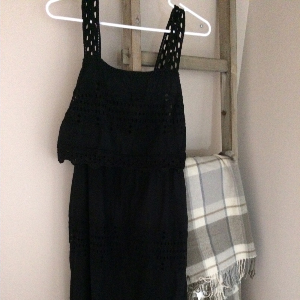 Black jcrew dress