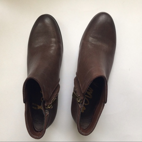 Sam Edelman leather ankle boots - Picture 2 of 4