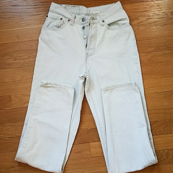 Levi's Denim - Levi's 501 vintage buttonfly high waisted jeans