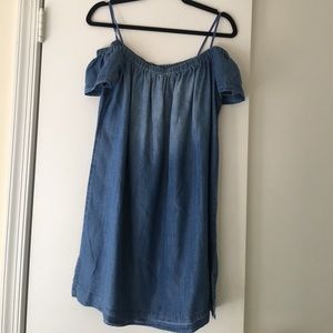 Anthropologie Cloth & Stone Off Shoulder Dress