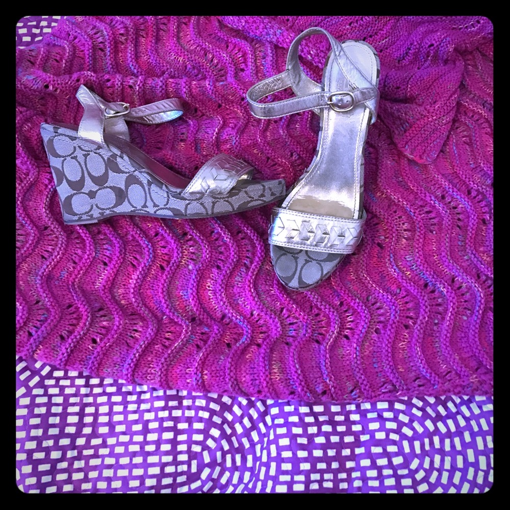 Coach wedges