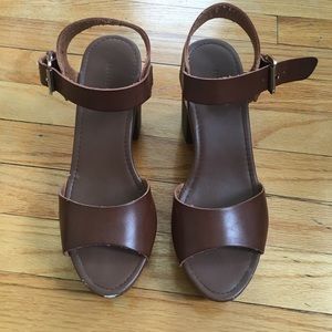 Forever 21 Ankle Strap Heels - Sandals Forever 21 Ankle Strap Heels - Sandals