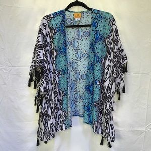 Ruby Rd. Kaleidoscope Kimono