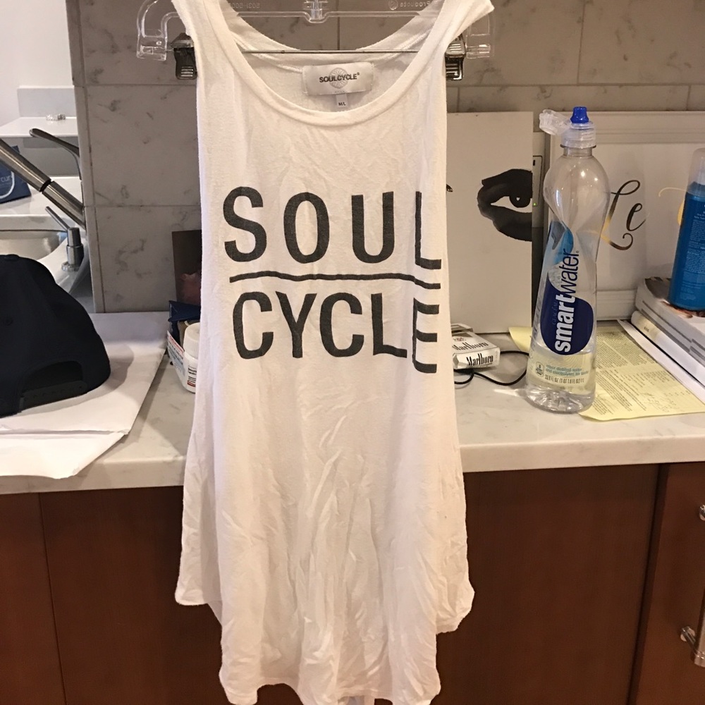 SoulCycle Basic White Tank