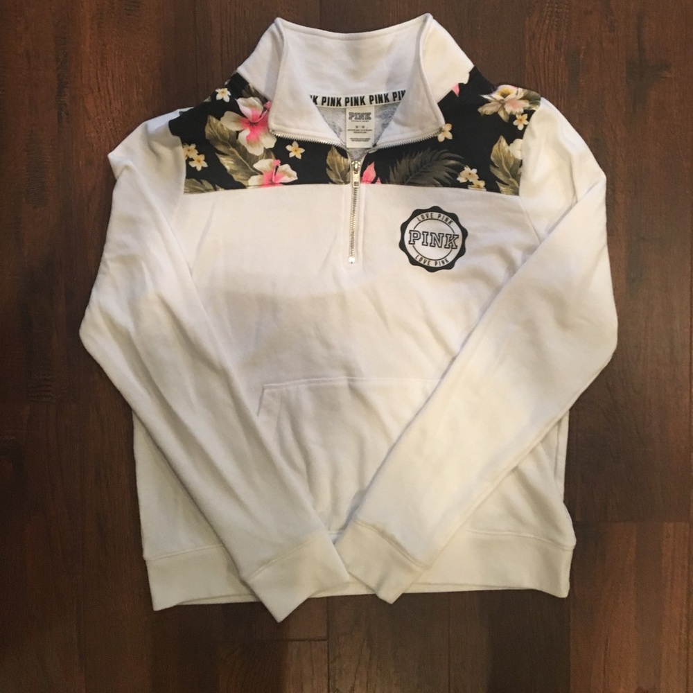 VS Pink Quarter Zip