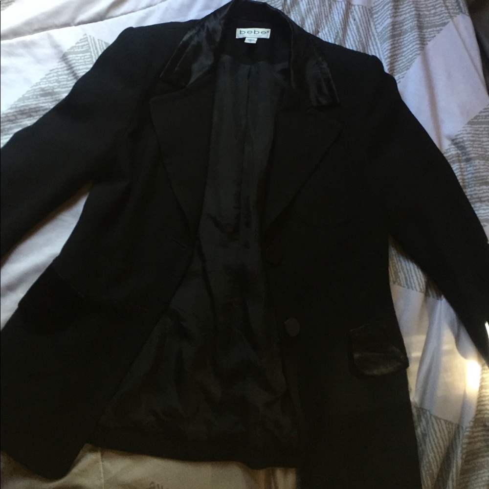 Bebe Black Blazer Size 2