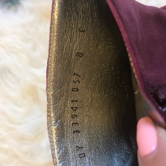 ✨Sold✨Ferragamo suede ankle bootie - Picture 6 of 6