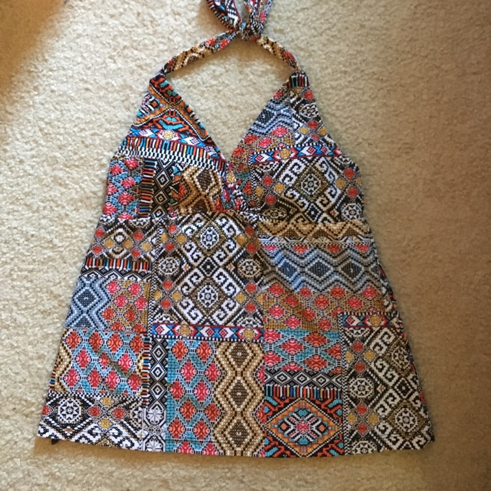 Mossimo Supply Co Tankini Top size M