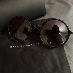 SALE Marc Jacobs black round sunglasses