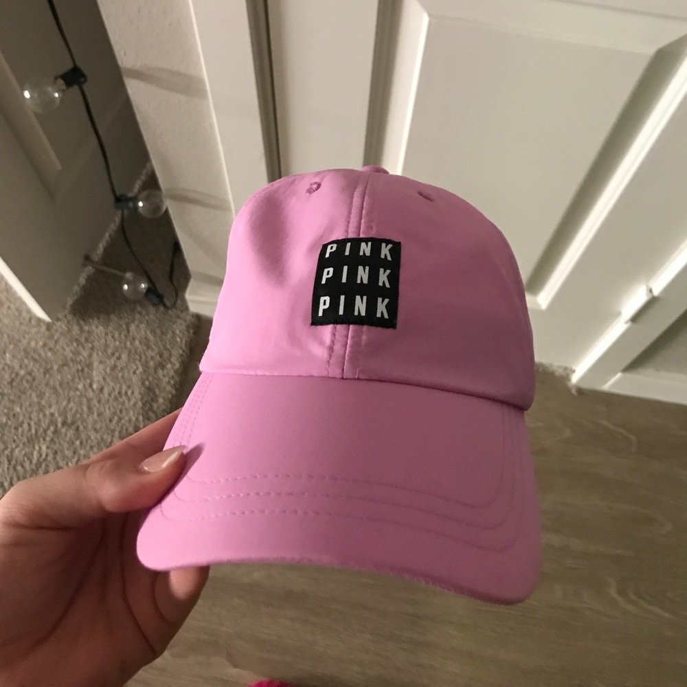 Pink sport hat