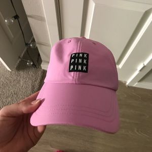 Pink sport hat