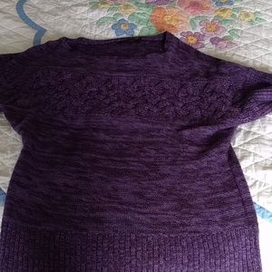 Short-sleev sweater tunic