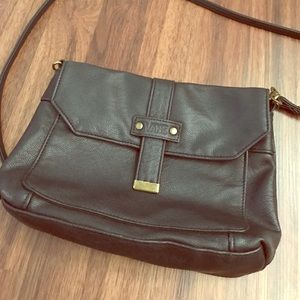Vans black side purse
