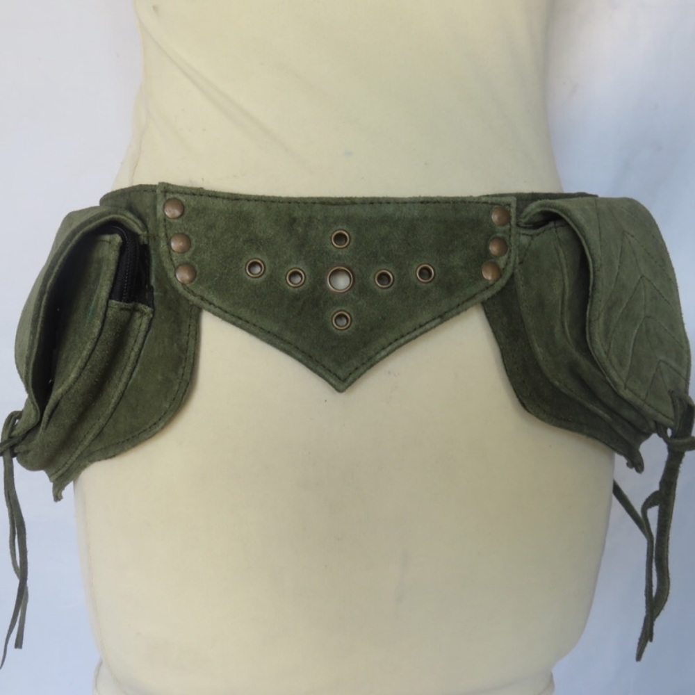 Festival utility belt, pocket fanny pack,steampunk