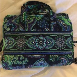 Vera Bradley hanging travel organizer.