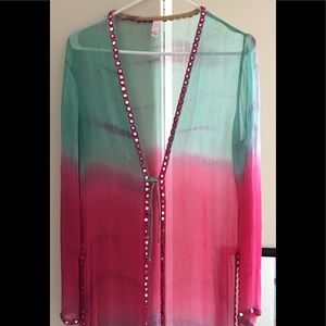 Victoria Secret beach swim suit cover up