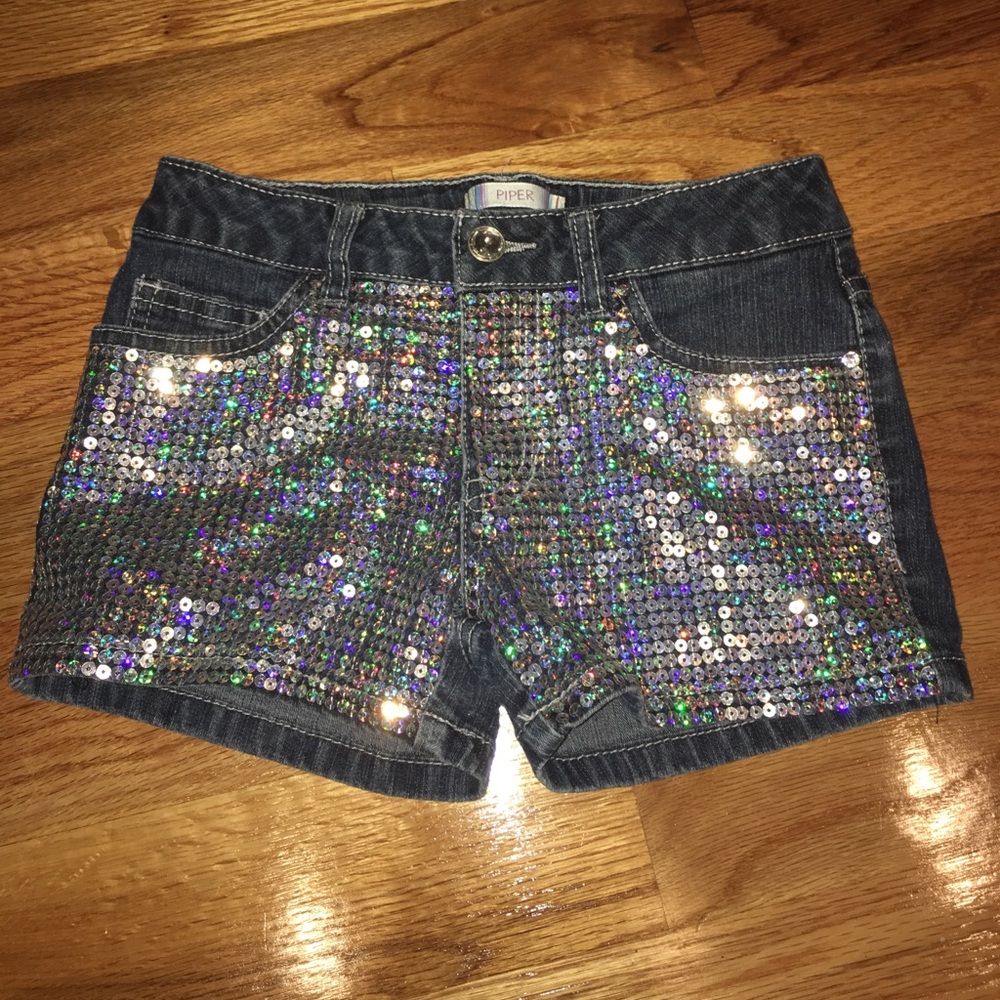 Kids glam shorts