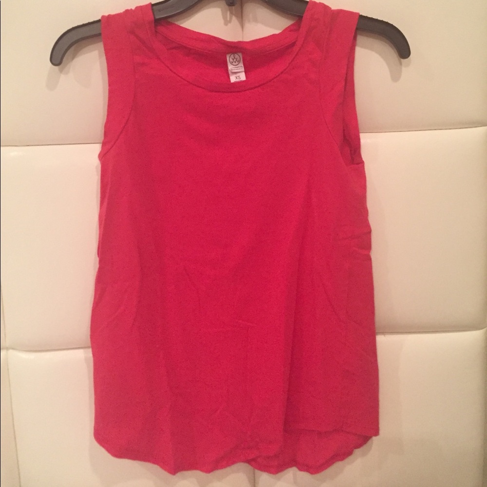 Red alternative tank top