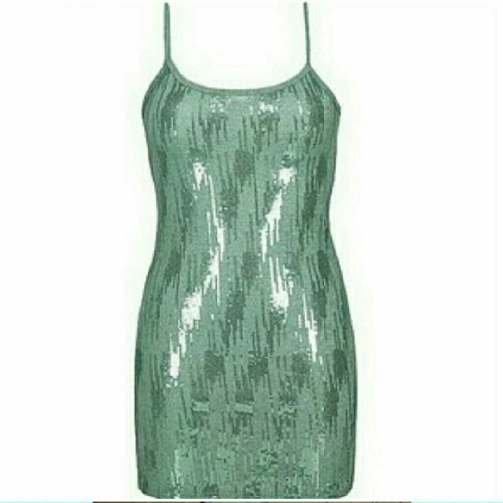 NWOT,  HEAD TURNING SEQUENCE TANK/DRESS