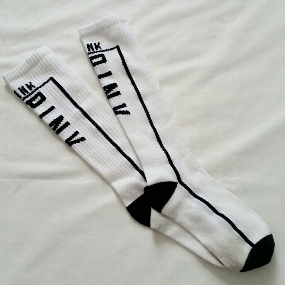 VS PINK Tall Calf Socks