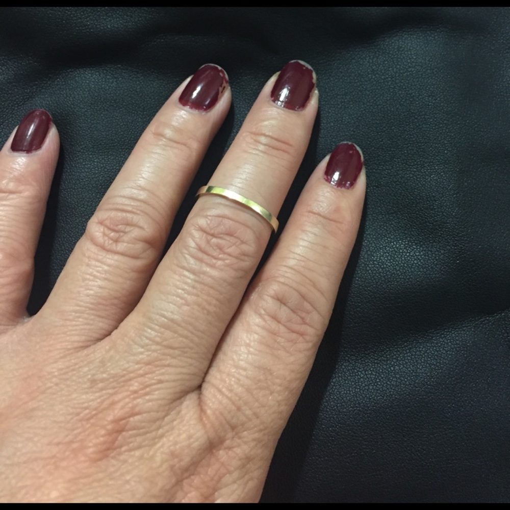 Purple and gold ring - Picture 2 of 4