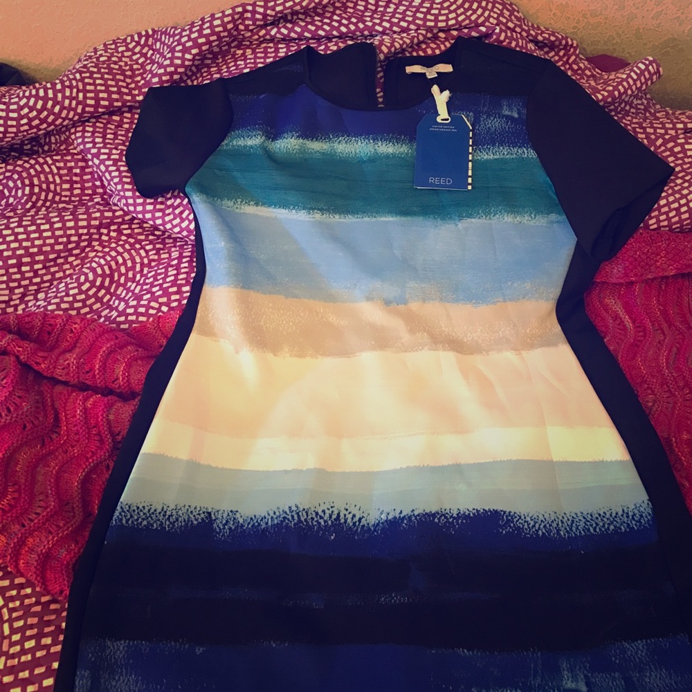 Scuba midi dress...