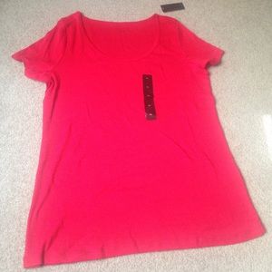 size XL, bust up to 44" inches, classic red shirt, new condition
