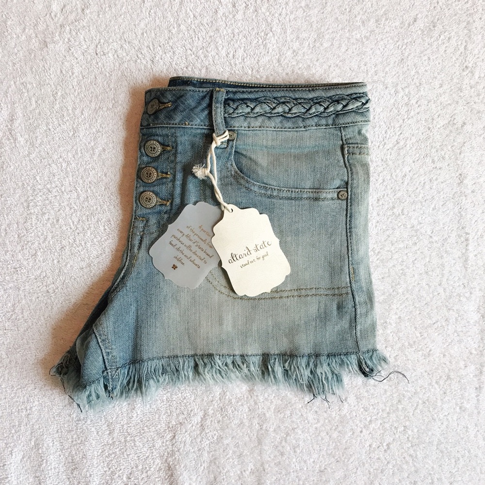 NWT altar'd state Jean Shorts