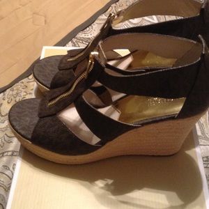 Michael Kors wedge sandals