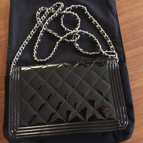 Chanel Boy wallet on chain (WOC) cross body - Picture 2 of 7