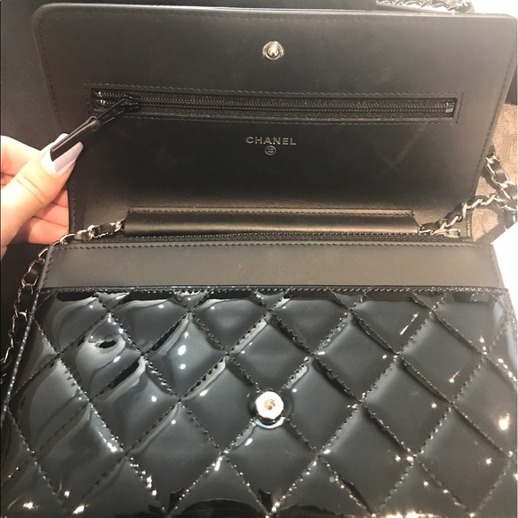 Chanel Boy wallet on chain (WOC) cross body - Picture 6 of 7