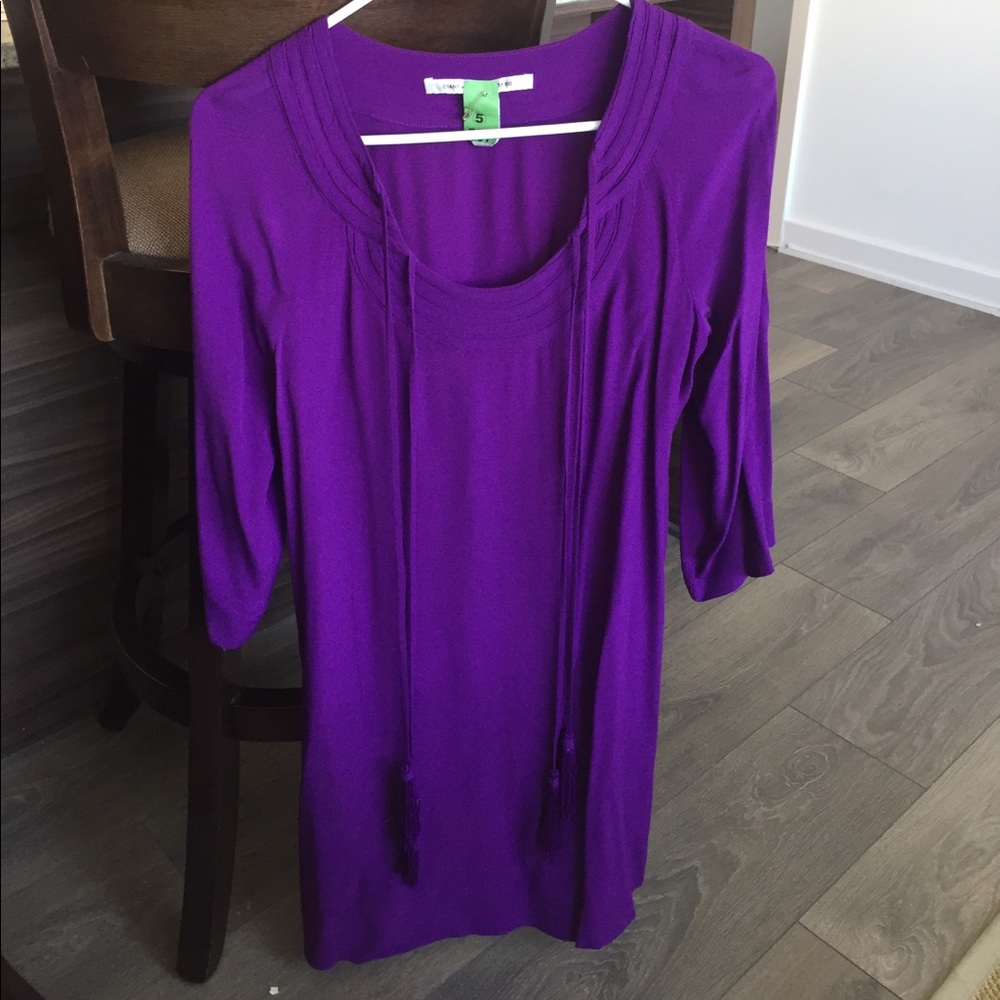 Silk DVF dress
